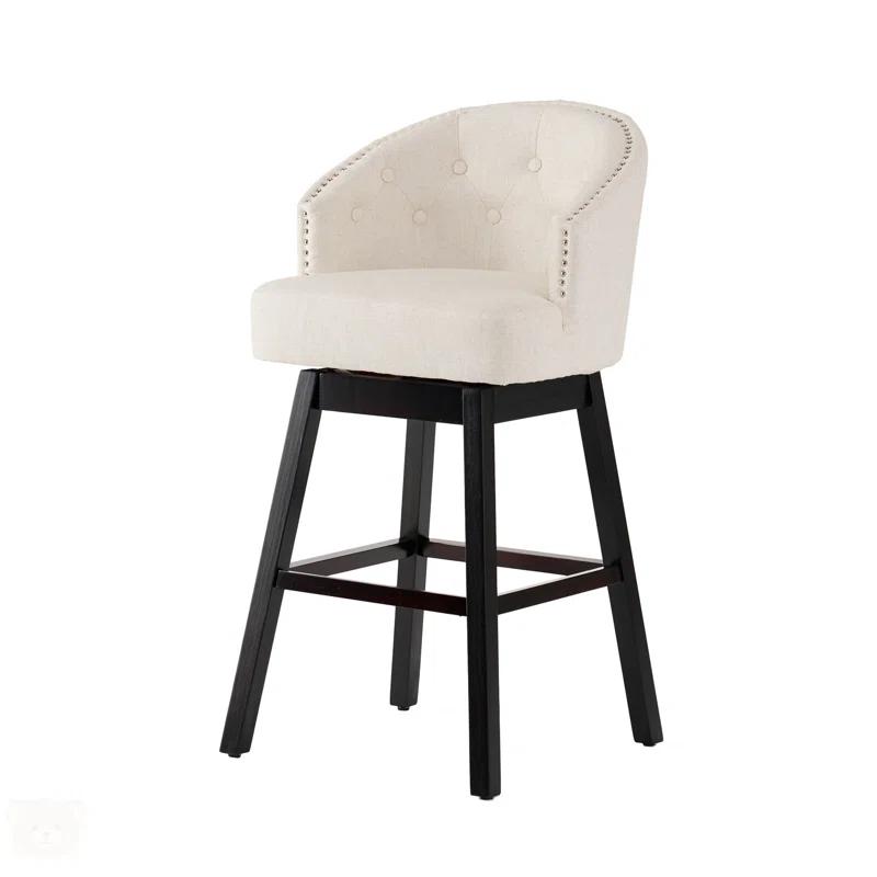 Red Barrel Studio® Lentha KD SWIVEL BARSTOOL (Set of 2)