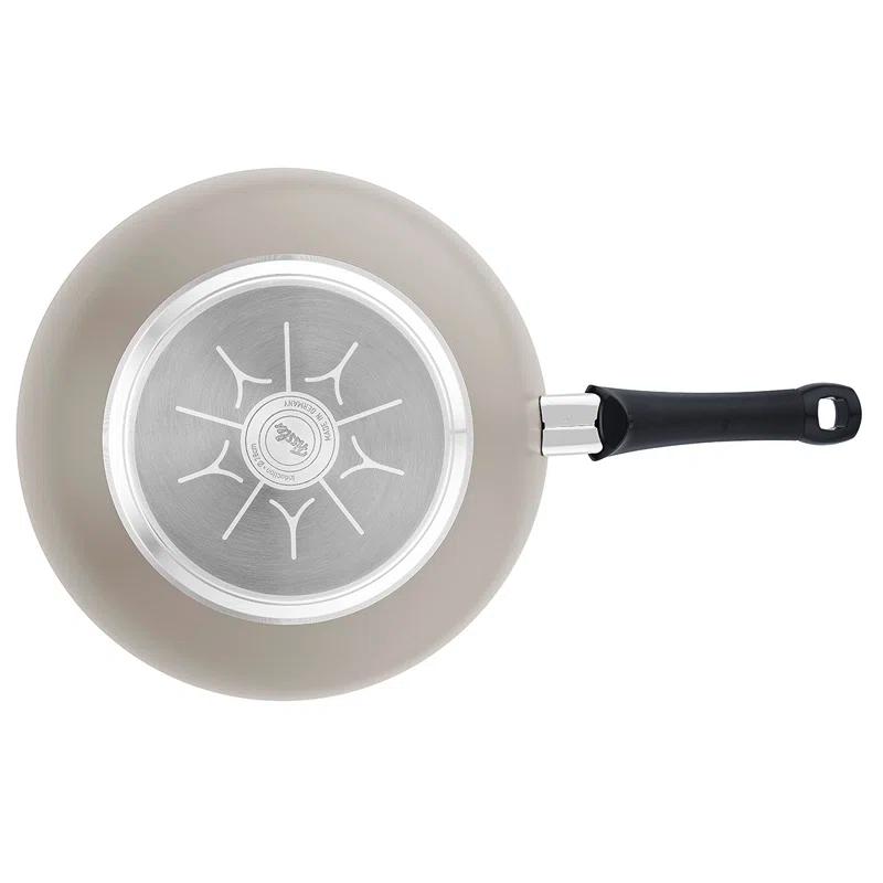 Ceratal Ceramic Non-stick Wok 11-inch, Light Gray, Plastic Handle