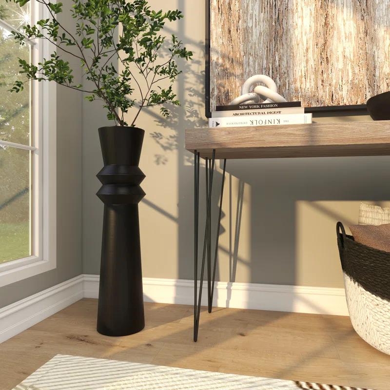 Mable Metal Floor Vase