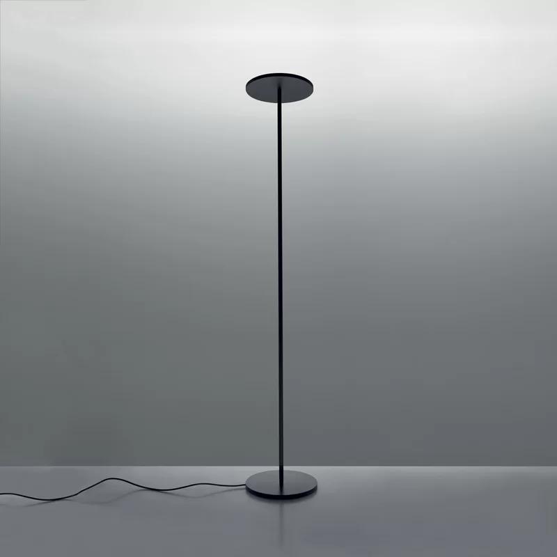 Athena Minimalist Black LED Floor Lamp, 3000K Warm Light