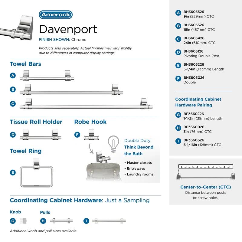 Davenport Towel Bar
