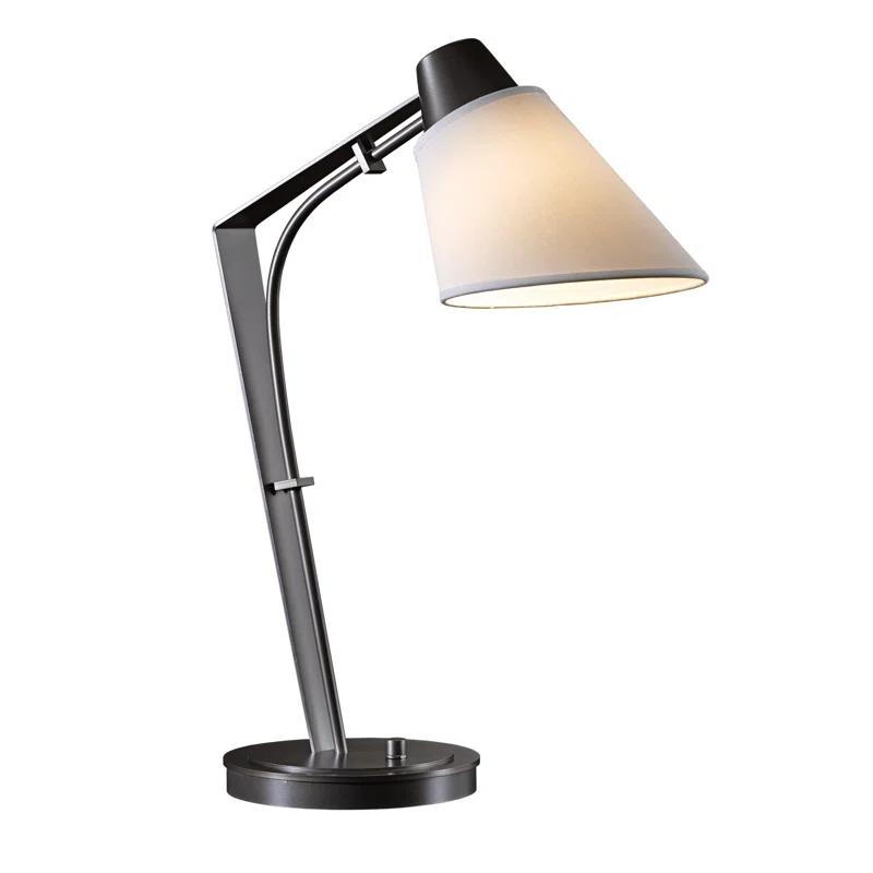 Edison Natural Anna Dark Smoke Desk Lamp
