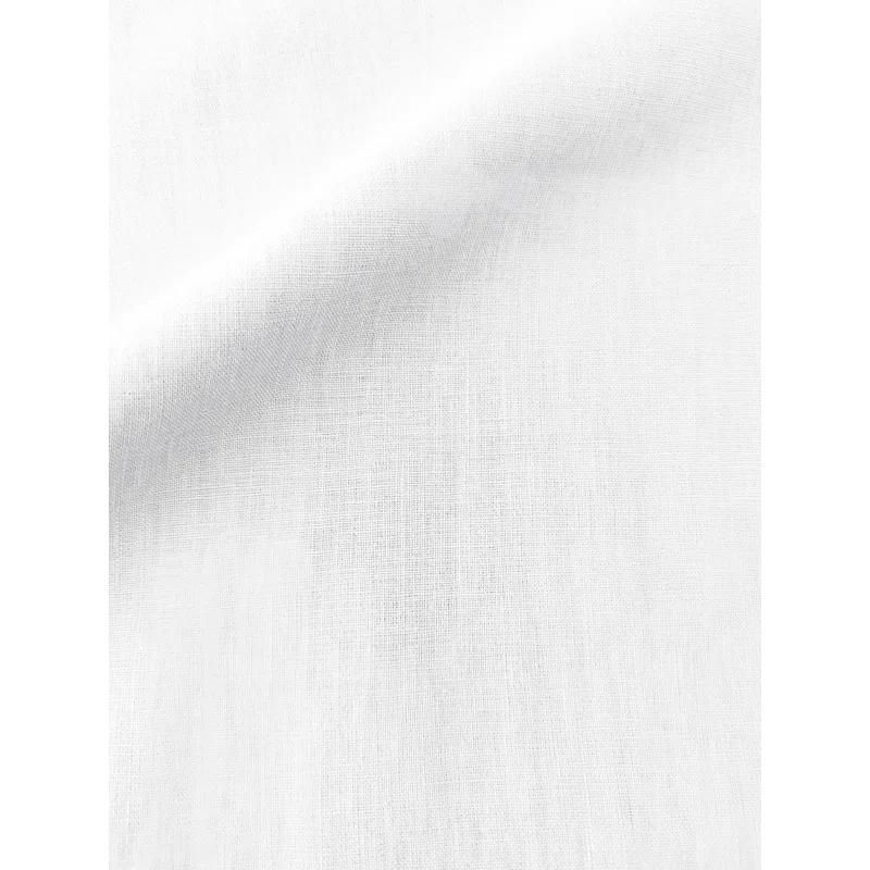 So Soft Linen Bright White Euro Pillow 26x26 Down