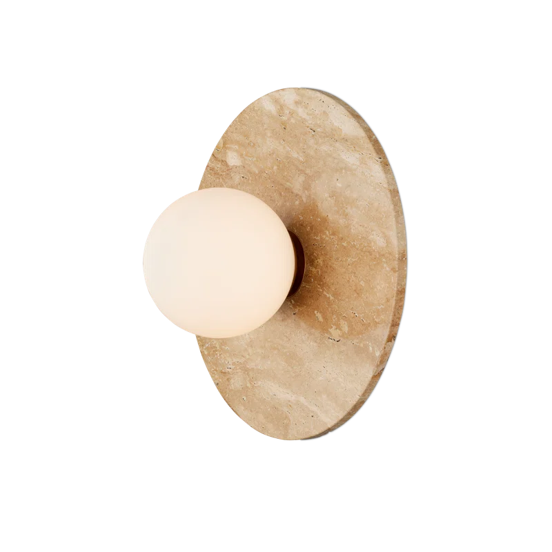 Lamphere Sconce - Travertine