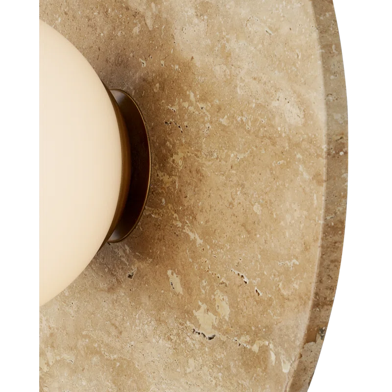 Lamphere Sconce - Travertine