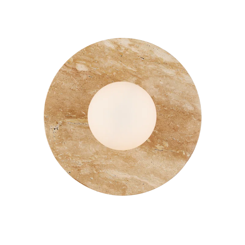Lamphere Sconce - Travertine
