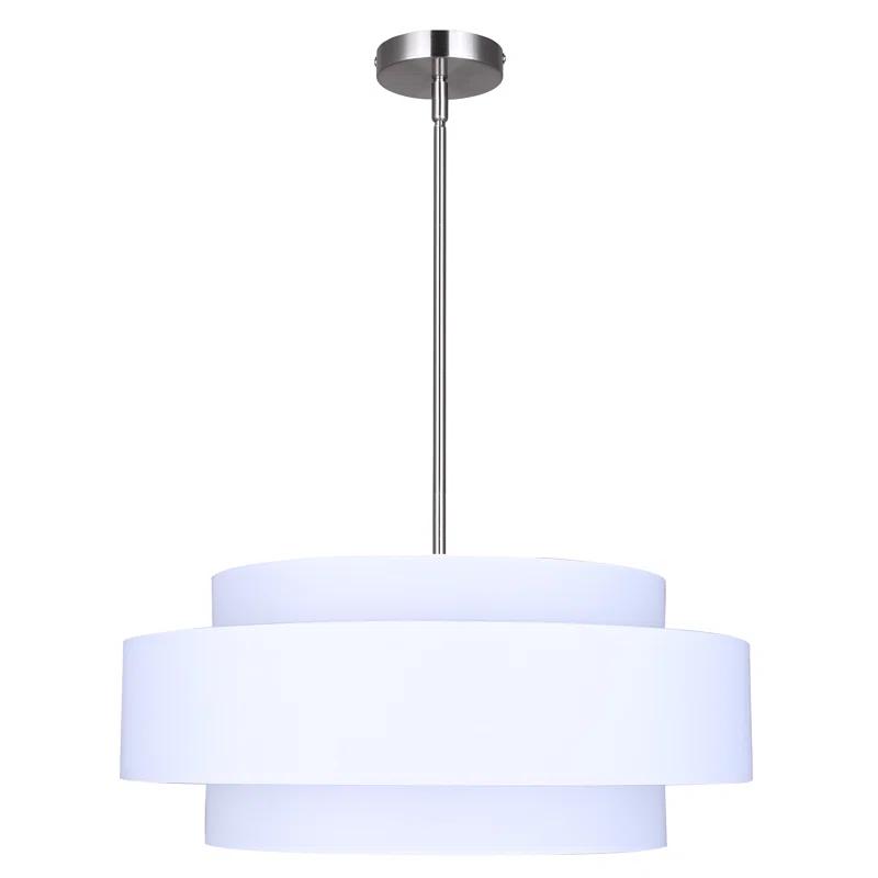 Eline 3 Light Dimmable Drum Chandelier