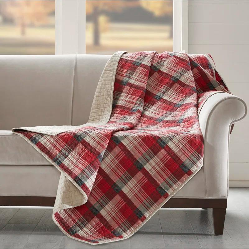 Woolrich Woolrich Tasha 100% Cotton Quilted Throw