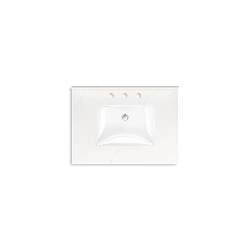 Seagrove By Studio McGee 30 in. Bathroom Vanity Cabinet With Sink And Quartz Top