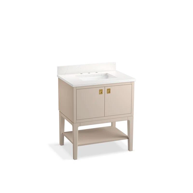 Seagrove By Studio McGee 30 in. Bathroom Vanity Cabinet With Sink And Quartz Top