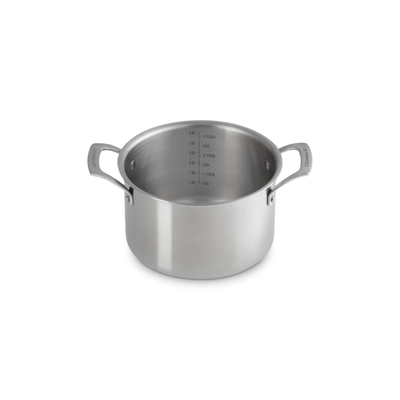 Le Creuset ® Essential Stainless Steel 4-Qt. Deep Covered Stockpot