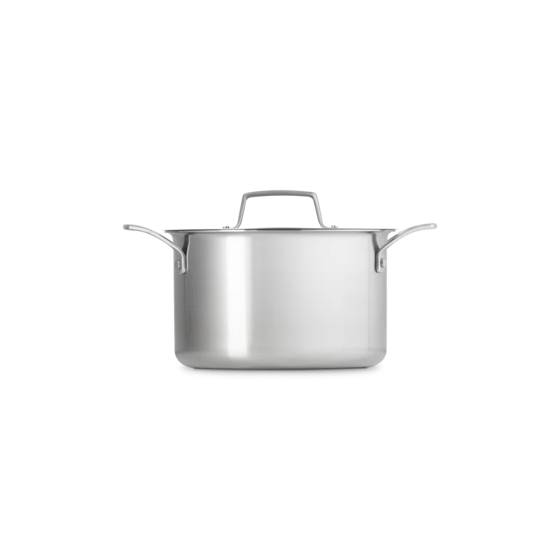 Le Creuset ® Essential Stainless Steel 4-Qt. Deep Covered Stockpot
