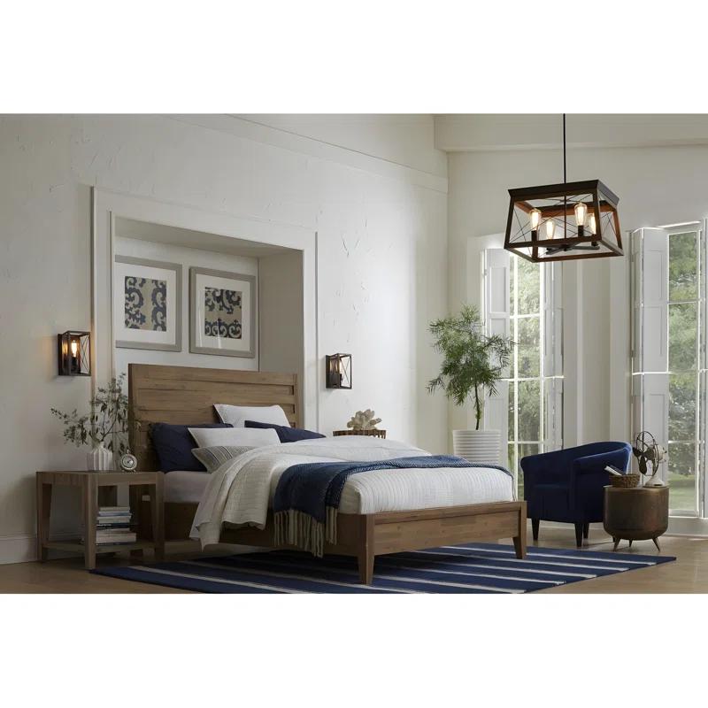 Progress Lighting Briarwood Antique Bronze Wall Sconce With Faux Wood Enclosure