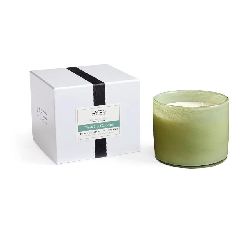 LAFCO New York Fresh Cut Gardenia 3-Wick Candle | Wayfair