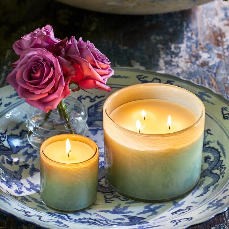 LAFCO New York Fresh Cut Gardenia 3-Wick Candle | Wayfair