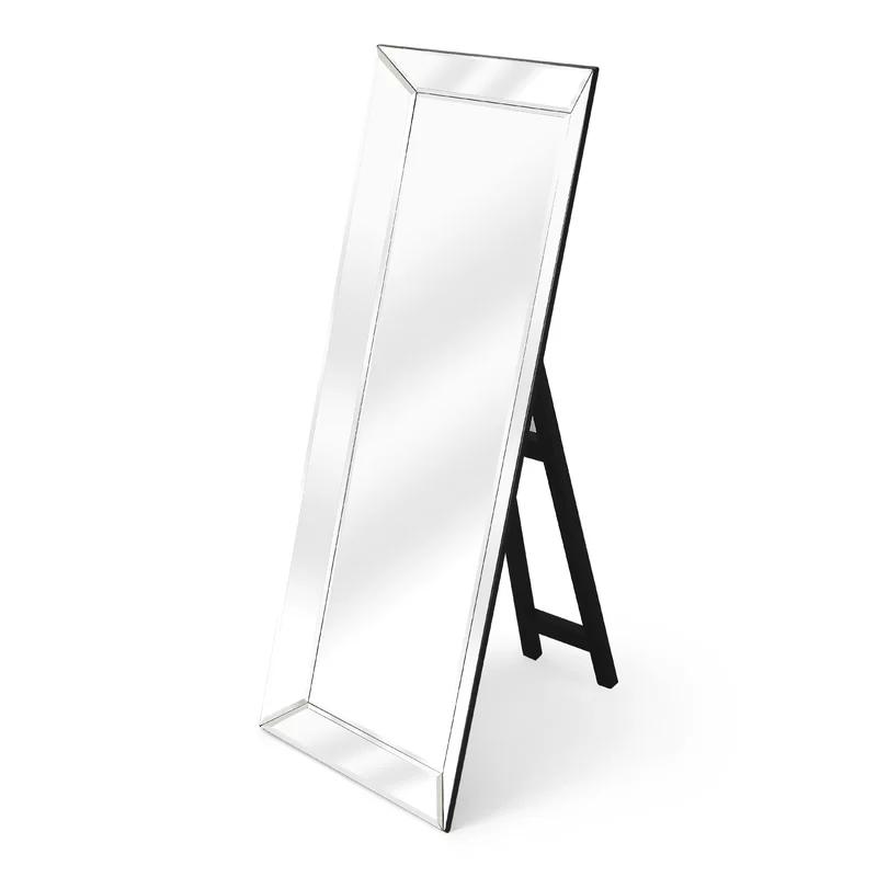 Emerson Sleek Wood Frame 63" Freestanding Mirror