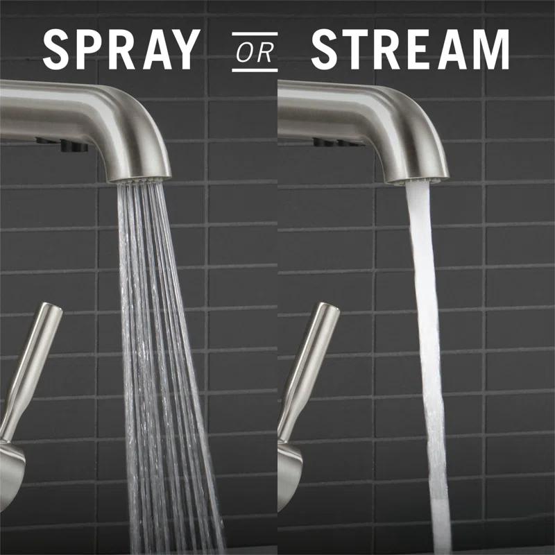 Almari Pull-Out Sprayer Kitchen Faucet, Single Handle Kitchen Sink Faucet