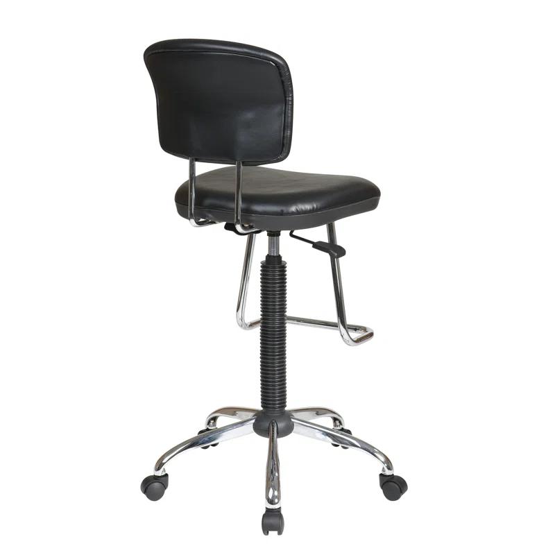 Office Star Products Work Smart Vinyl Drafting Chair