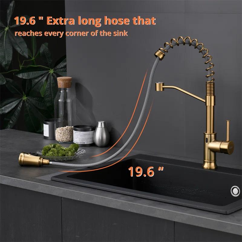 LOONGFIELD Touchless Kitchen Faucet,Hands Free Automatic Smart Kitchen Faucet ASTARQ-W1932P149024
