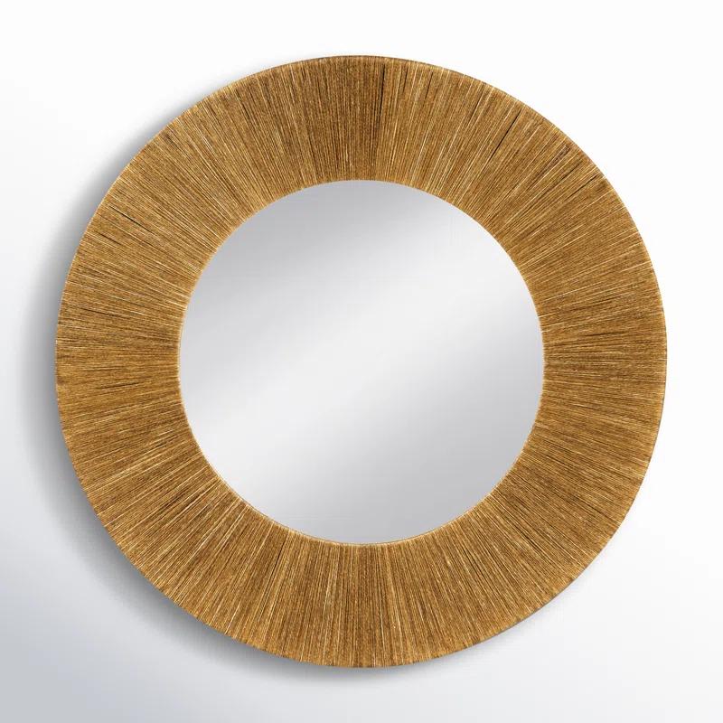 Cecil Rope Flat Wall Mirror