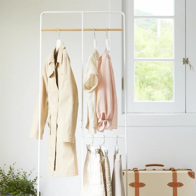 Yamazaki Home 2-Level Coat Rack, Steel