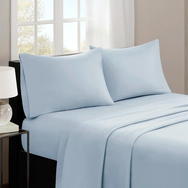 Madison Park 3M Microcell Luxurious Brushed Microfiber Deep Pocket Sheet Set