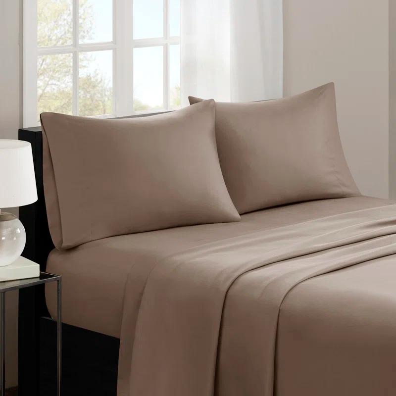 Madison Park 3M Microcell Luxurious Brushed Microfiber Deep Pocket Sheet Set