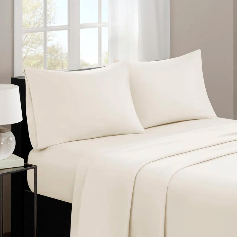 Madison Park 3M Microcell Luxurious Brushed Microfiber Deep Pocket Sheet Set