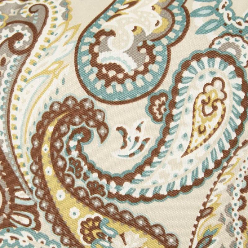 Pillow Perfect Tamara Paisley Indoor/Outdoor Reversible Throw Pillow (Set of 2)