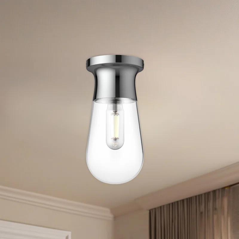 Marcel Glass Flush Mount