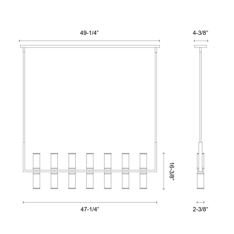 Revolve 14 - Light Kitchen Island Pendant