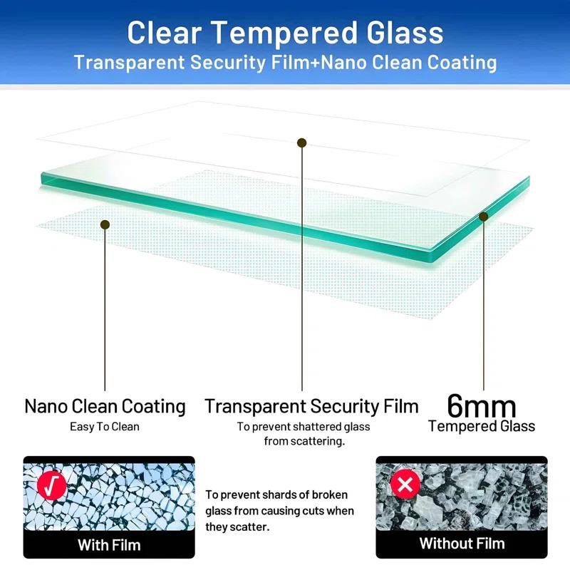 56 - 60 in. W x 58 in. H Semi-Frameless Sliding Bathtub Door in Finish with Clear SGCC Tempered Glass