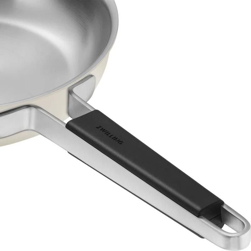 ZWILLING J.A. Henckels ZWILLING Pure 9.5-Inch Stainless Steel Ceramic Nonstick Fry Pan