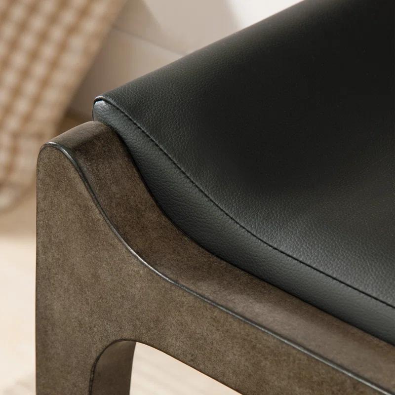 Coons Upholstered Counter Stool with Solid Wood Frame (Set of 2)
