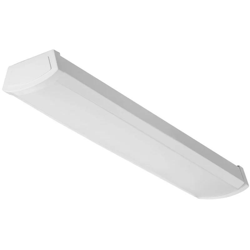 Sleek White LED Flush Mount Ceiling Light for Indoor Use