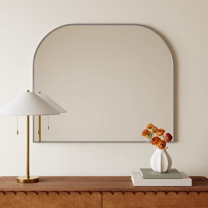 Sabine Metal Wide Arch Wall Mirror