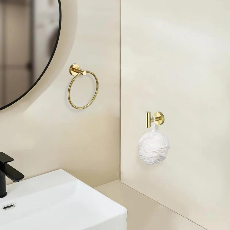 PENGFANG WORLDWIDE LLC 3 -Piece Stainless Steel Bathroom Hardware Set With Mounting Hardware GGP164371