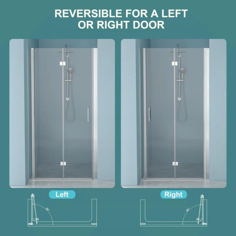 Fold Frameless Shower Door