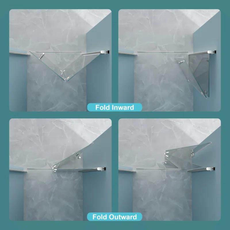 Fold Frameless Shower Door