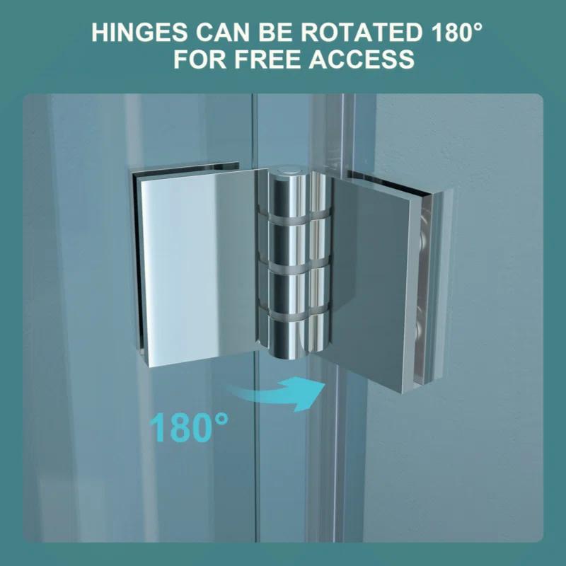 Fold Frameless Shower Door