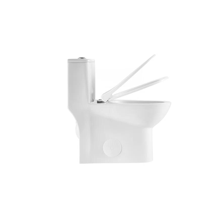 1.1/1.6 GPF Elongated Comfort Height Super Quite Flushing Floor Mounted One-Piece Toilet