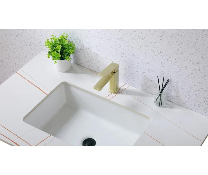 Lena Single-Hole Single-handle Bathroom Faucet