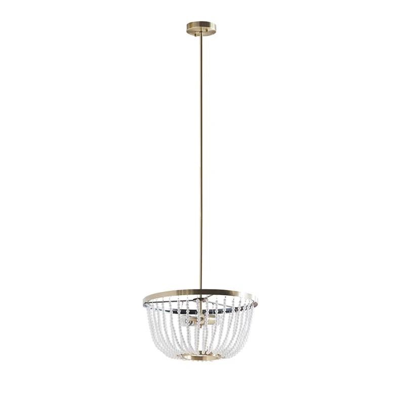 Hampton Hill Melrose 2-Light Beaded Chandelier