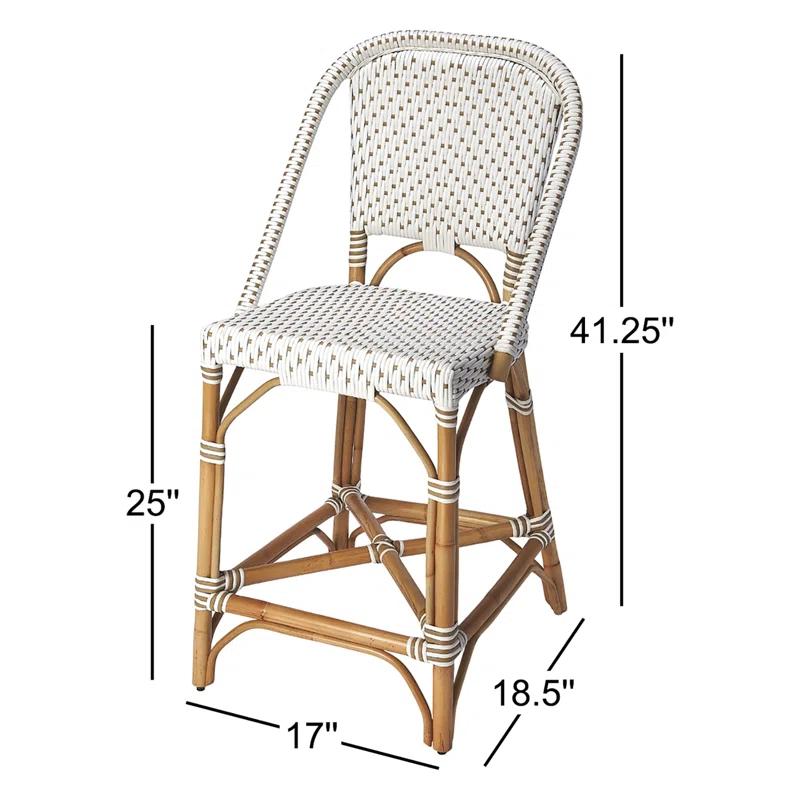 Ezekiel Woven Stool