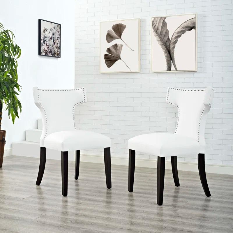 Modway Curve Fabric Dining Chair