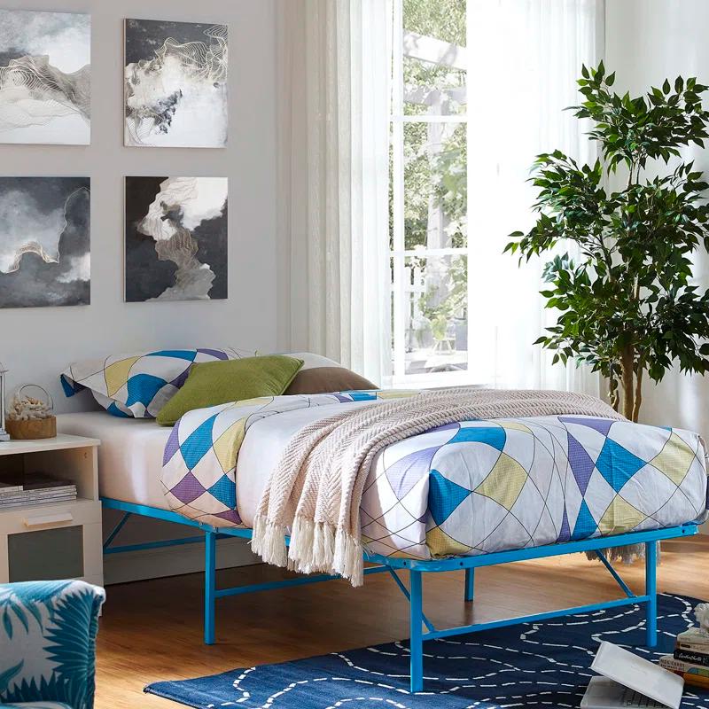 Modway Horizon Stainless Steel Bed Frame