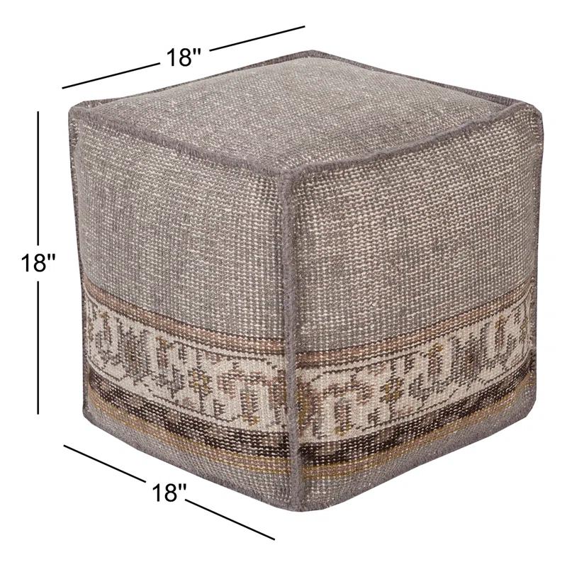 Surya Gina Pouf & Reviews | Perigold