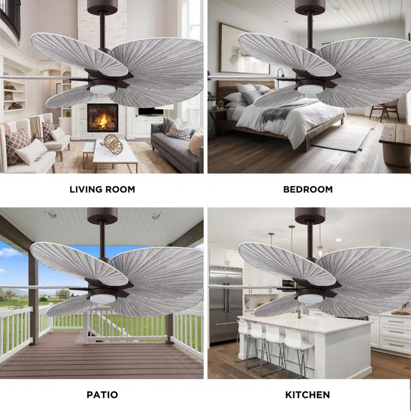 Matthews Fan Company Alessandra - Five Blade Ceiling Fan - Integrated LED