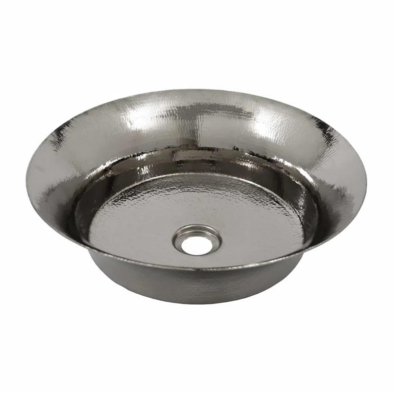 Native Trails Cps71 Maestro Bajo 16-1/4" Circular Copper Vessel Bathroom Sink - Copper
