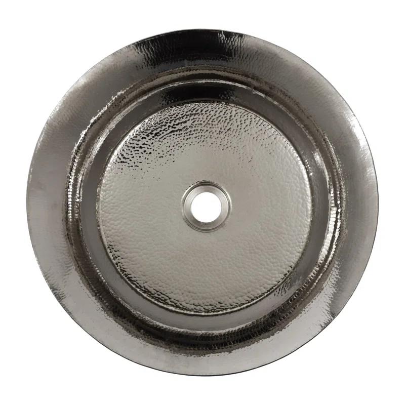 Native Trails Cps71 Maestro Bajo 16-1/4" Circular Copper Vessel Bathroom Sink - Copper